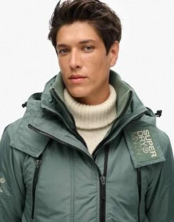 Superdry Hooded Mountain Sd Windbreaker Jacket In Laurel Khaki For Men -Mens Out Fit Deals 208280298 2