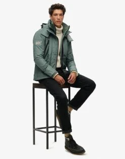 Superdry Hooded Mountain Sd Windbreaker Jacket In Laurel Khaki For Men -Mens Out Fit Deals 208280298 3