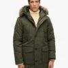 Superdry Everest Parka Coat In Army Khaki For Men 1 Superdry Everest Parka Coat In Army Khaki For Men -Mens Out Fit Deals 208280427 1 armykhaki