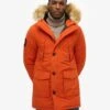 Superdry Hooded Everest Faux Fur Parka In Pureed Pumpkin For Men 2 Superdry Hooded Everest Faux Fur Parka In Pureed Pumpkin For Men -Mens Out Fit Deals 208280785 1 pureedpumpkin