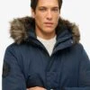 Superdry Everest Bomber Jacket In Nautical Navy For Men -Mens Out Fit Deals 208281105 1 nauticalnavy