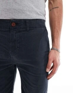 Superdry International Shorts In Eclipse Navy For Men -Mens Out Fit Deals 208286578 3