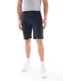 Superdry International Shorts In Eclipse Navy For Men -Mens Out Fit Deals 208286578 4