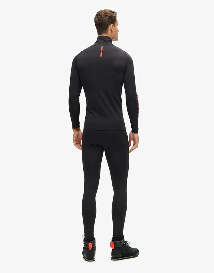 Superdry Ski Base Layer Legging In Black For Men 4 Superdry Ski Base Layer Legging In Black For Men - Image 2