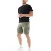 Superdry Parachute Light Shorts In Chive Green For Men -Mens Out Fit Deals 208286606 1 chivegreen