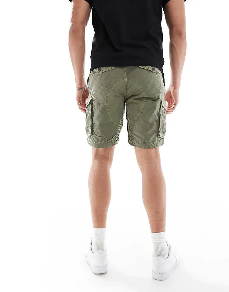 Superdry Parachute Light Shorts In Chive Green For Men 4 Superdry Parachute Light Shorts In Chive Green For Men - Image 2
