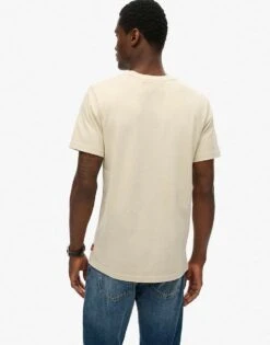 Superdry Vintage Logo Tonal T-shirt In Light Stone For Men 9 Superdry Vintage Logo Tonal T-shirt In Light Stone For Men -Mens Out Fit Deals 208286614 4