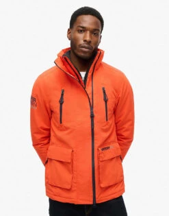 Superdry Ultimate Windbreaker Jacket In Bold Orange For Men -Mens Out Fit Deals 208286776 3
