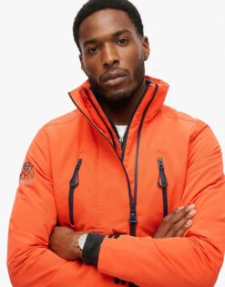 Superdry Ultimate Windbreaker Jacket In Bold Orange For Men -Mens Out Fit Deals 208286776 4