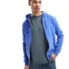 Superdry Essential Logo Zip Hoodie In Chambray Blue For Men 1 Superdry Essential Logo Zip Hoodie In Chambray Blue For Men -Mens Out Fit Deals 208331971 1 chambrayblue