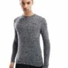 Superdry Essential Slim Fit Crew Jumper In Dark Charcoal Jaspe For Men 1 Superdry Essential Slim Fit Crew Jumper In Dark Charcoal Jaspe For Men -Mens Out Fit Deals 208348852 1 darkcharcoaljaspe