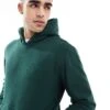 Superdry Essential Logo Hoodie In Enamel Green For Men